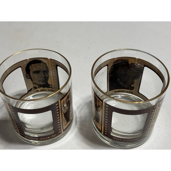 HOuze Roaring Twenties Classic Film Stars Highball Bar Glasses - Picture 5 of 9